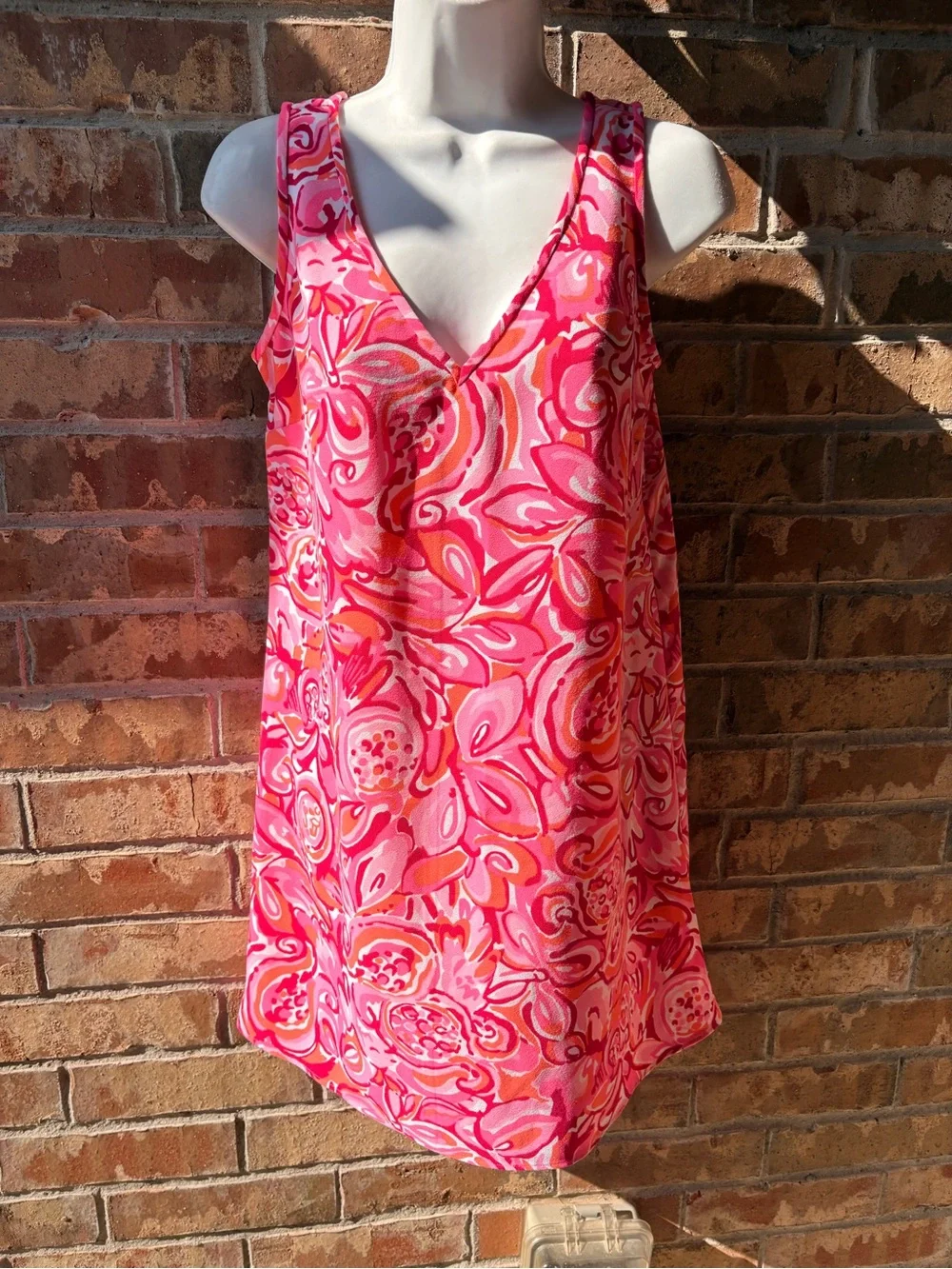 Lilly Pulitzer Pink & Coral shift Dress size 0